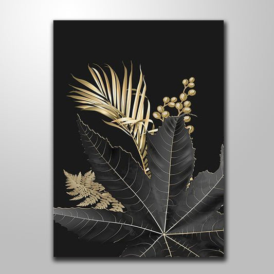 BLACK AND LEAVES freeshipping - Wall Agenda