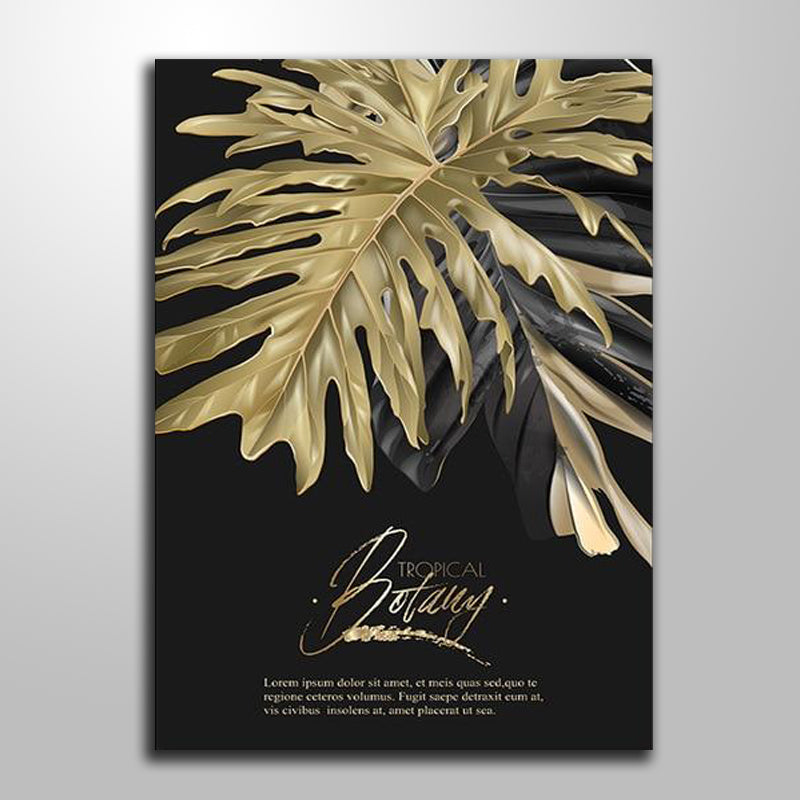 BLACK AND LEAVES freeshipping - Wall Agenda