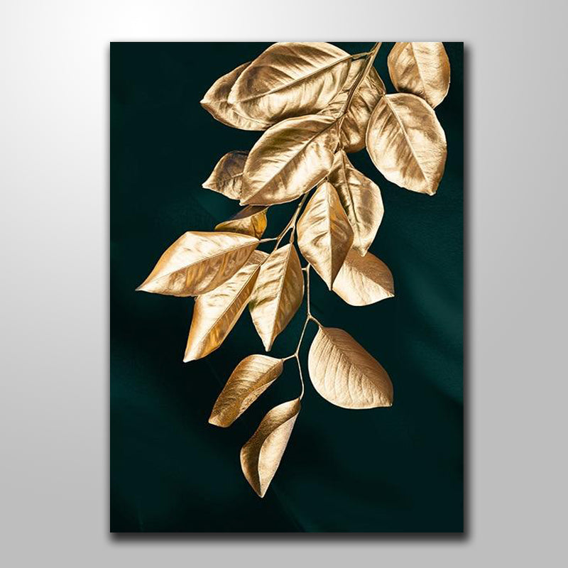 BLACK AND YELLOW LEAVES freeshipping - Wall Agenda