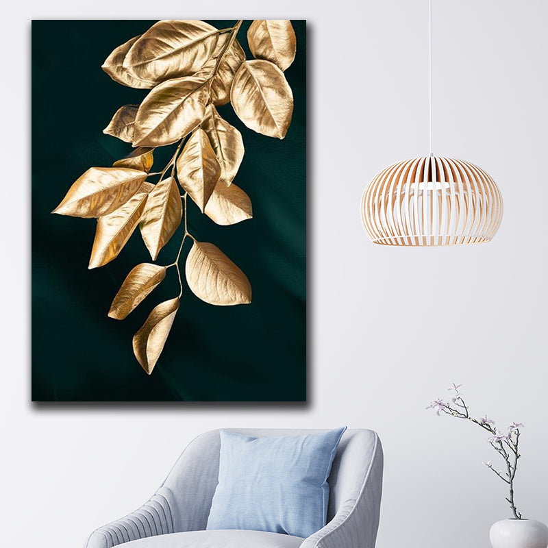 BLACK AND YELLOW LEAVES freeshipping - Wall Agenda