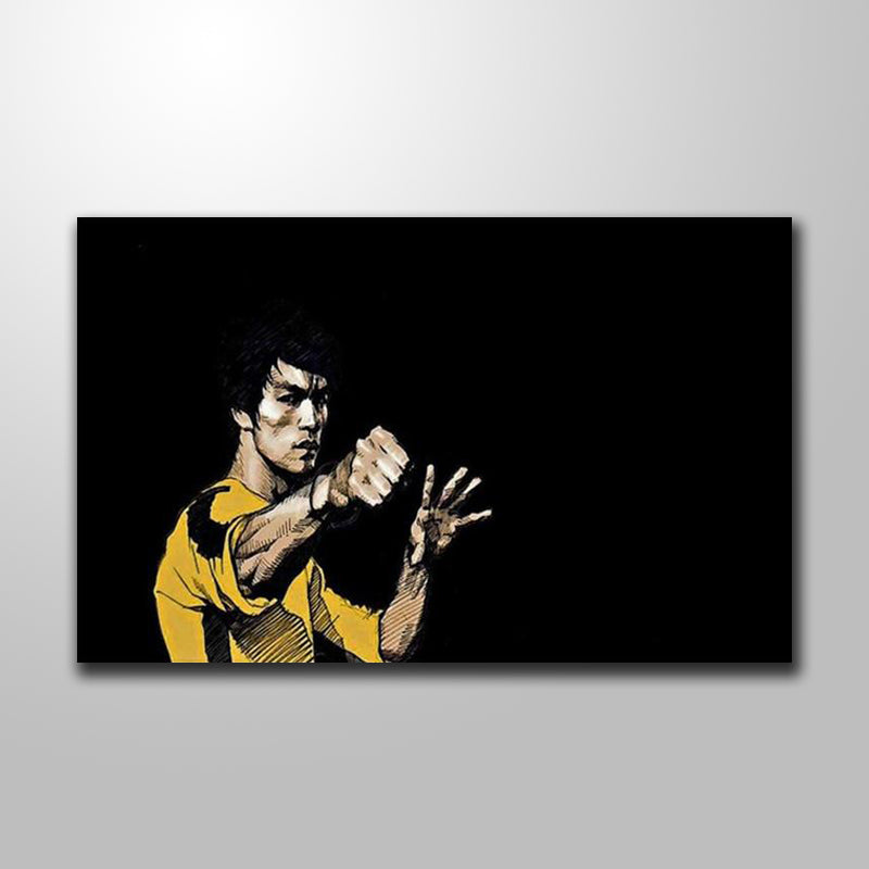 BLACK BRUCE LEE freeshipping - Wall Agenda