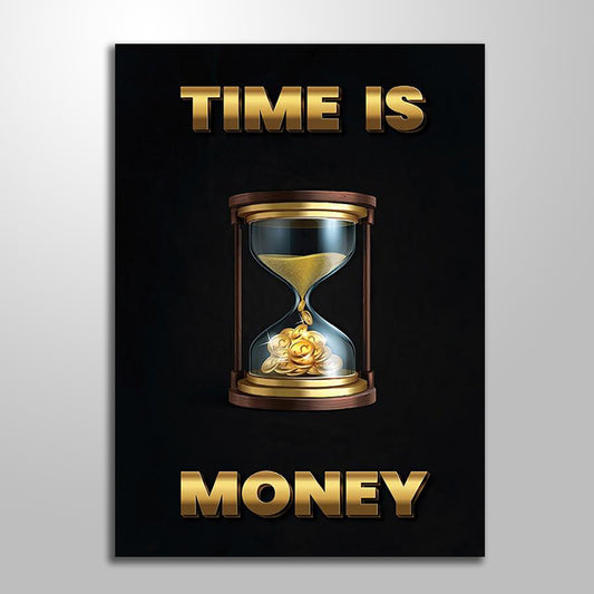 YOUR MONEY OR YOUR TIME freeshipping - Wall Agenda