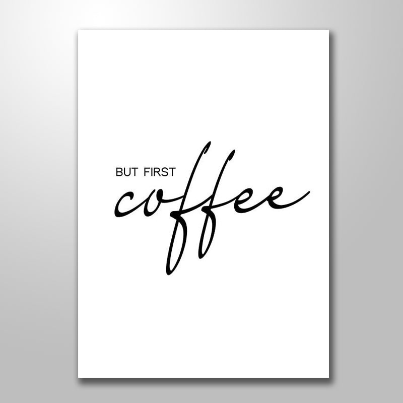 BON APPETIT COFFEE freeshipping - Wall Agenda