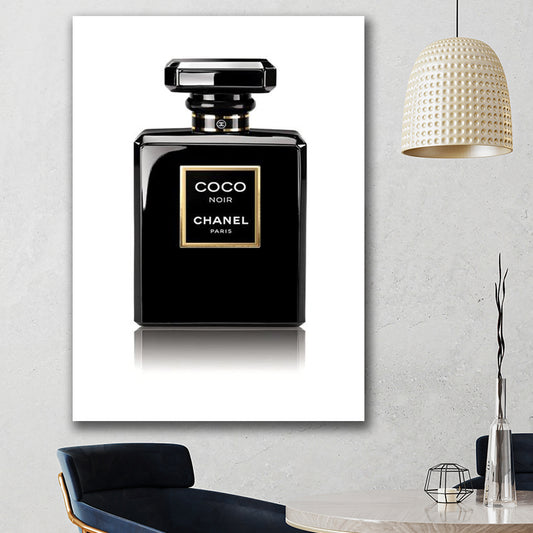 COCO CHANEL NOIR MOTIF freeshipping - Wall Agenda