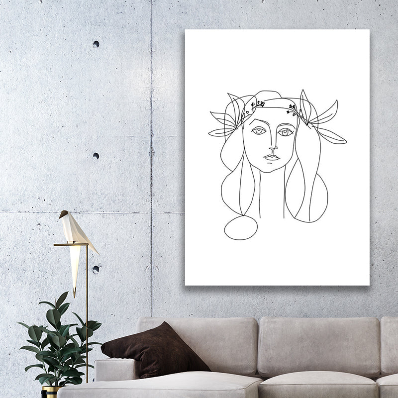 ABSTRACT WOMAN FACE freeshipping - Wall Agenda