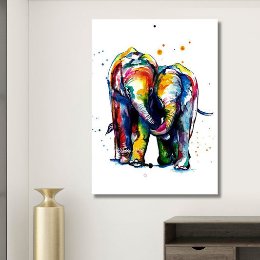 ELEPHANTS IN LOVE freeshipping - Wall Agenda