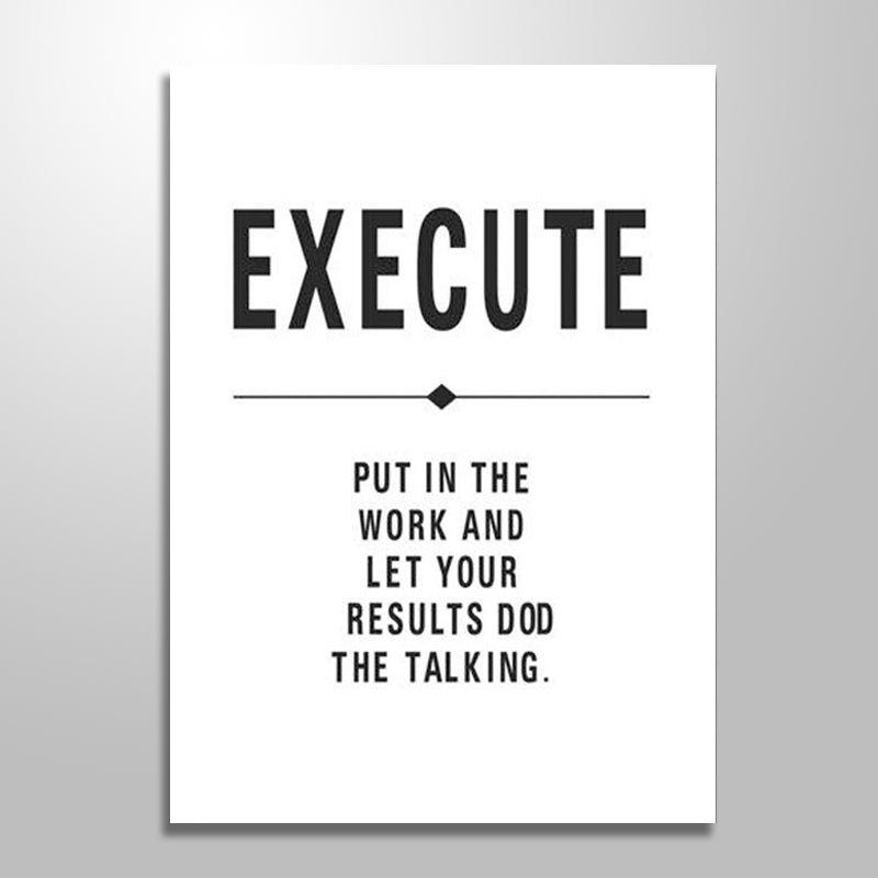 EXECUTE PAINTING freeshipping - Wall Agenda