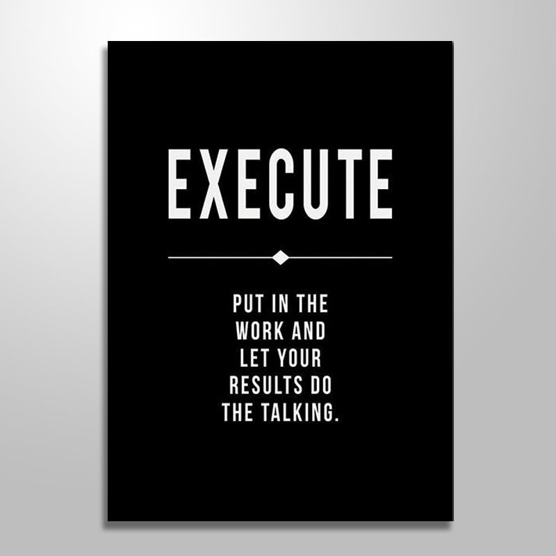 EXECUTE PAINTING freeshipping - Wall Agenda