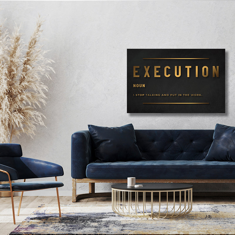 EXECUTION freeshipping - Wall Agenda