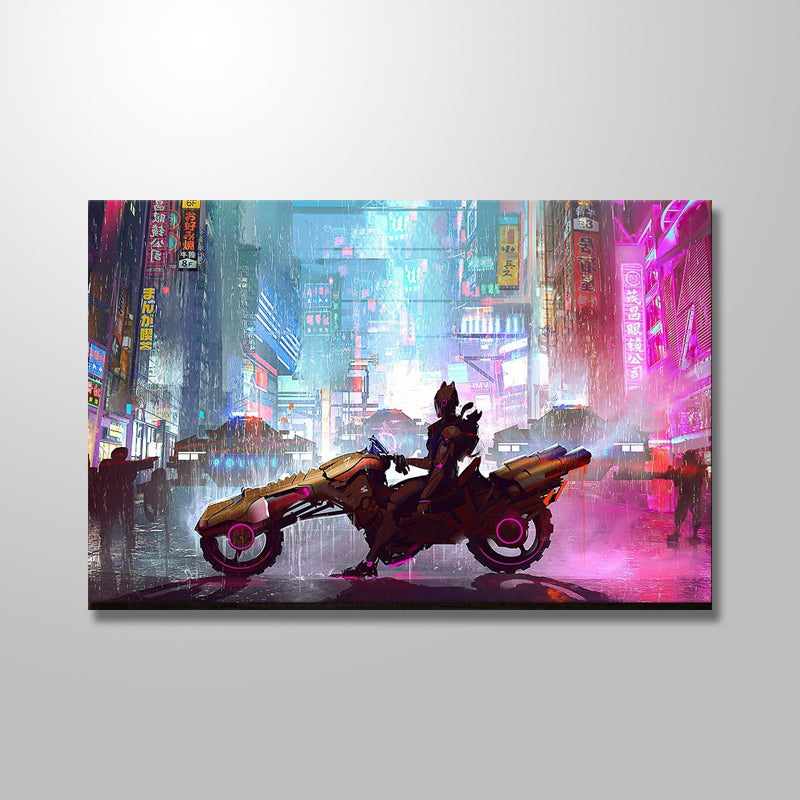 FUTURE BIKE PAINTING freeshipping - Wall Agenda