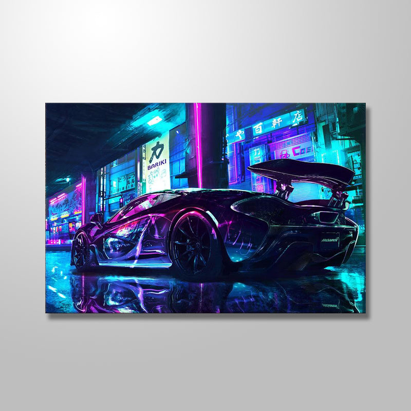 FUTURE CAR PAINTING freeshipping - Wall Agenda