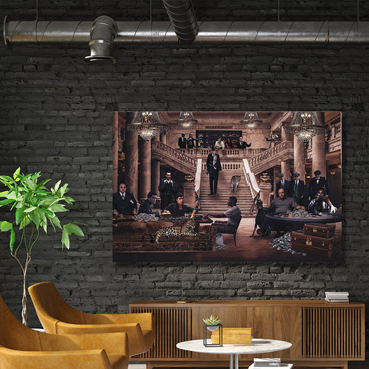 GANSTER PARTY freeshipping - Wall Agenda