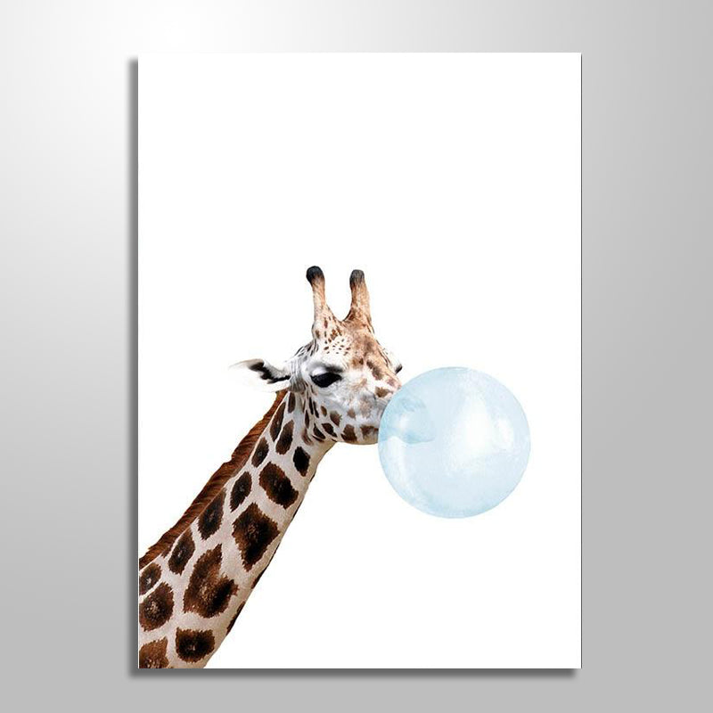 GIRAFFE BUBBLES freeshipping - Wall Agenda