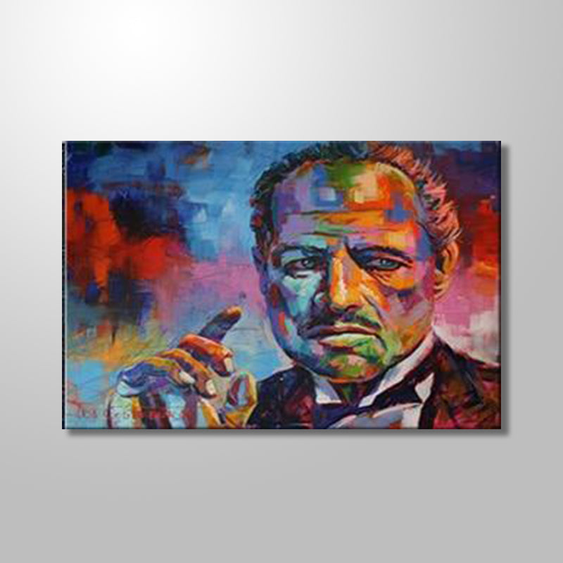 GODFATHER WATERCOLOR freeshipping - Wall Agenda