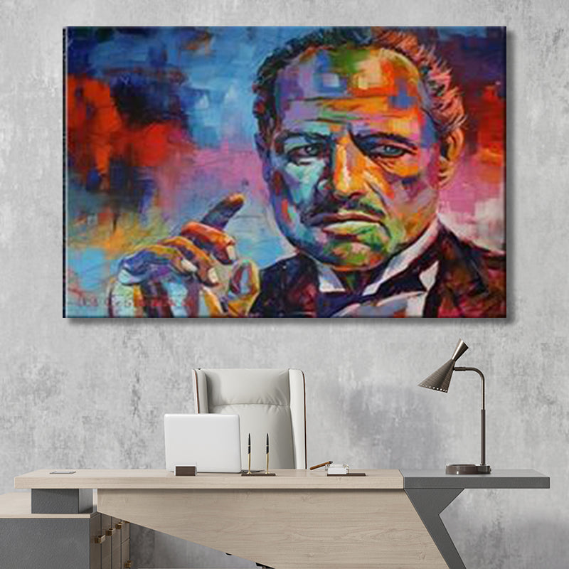 GODFATHER WATERCOLOR freeshipping - Wall Agenda