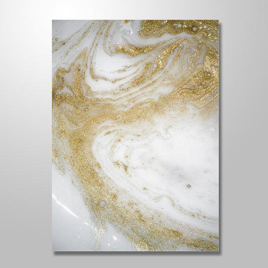 GOLDEN MARBLE ABSTRACT V2 freeshipping - Wall Agenda