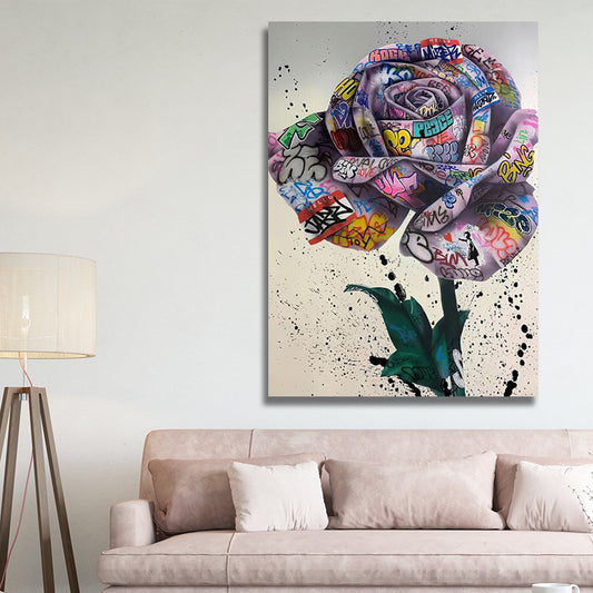 GRAFFITI ROSE freeshipping - Wall Agenda