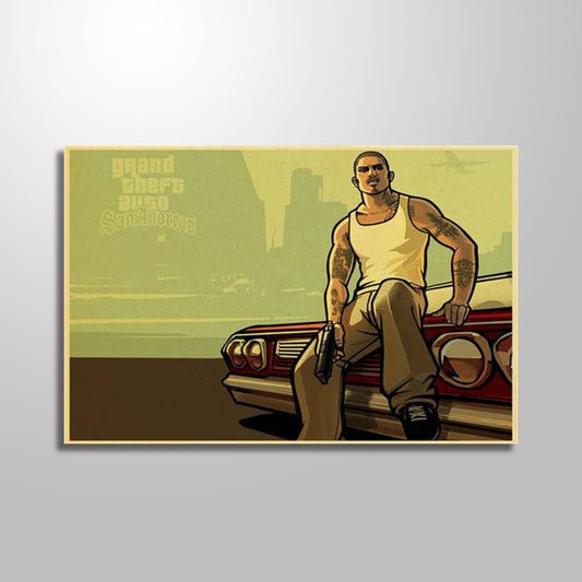 GRAND THEFT AUTO mywallspace  10.99 Wall Agenda