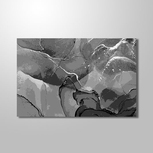 GRAY STORM ABSTRACT freeshipping - Wall Agenda