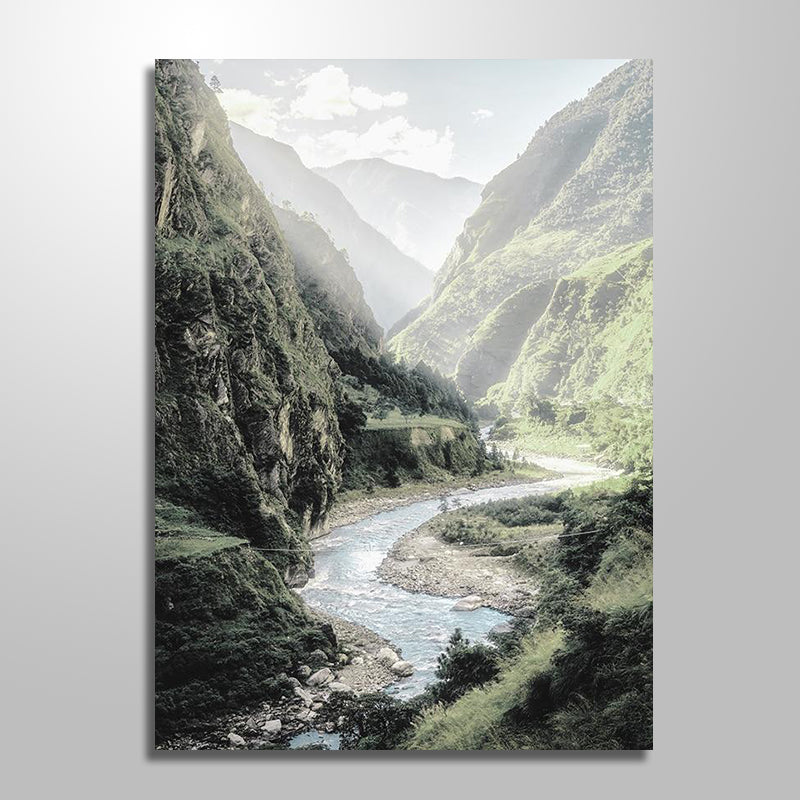 GREEN RIVER PAINTING freeshipping - Wall Agenda