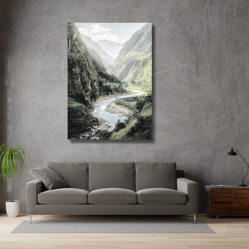 GREEN RIVER PAINTING freeshipping - Wall Agenda