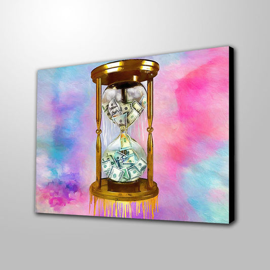 YOUR MONEY OR YOUR TIME WATERCOLOR freeshipping - Wall Agenda