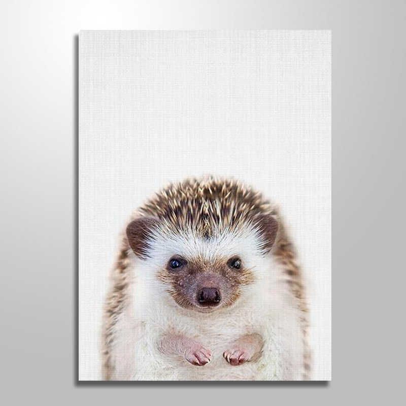 HELLO MR TOMPKINS HEDGEHOG PRINT freeshipping - Wall Agenda