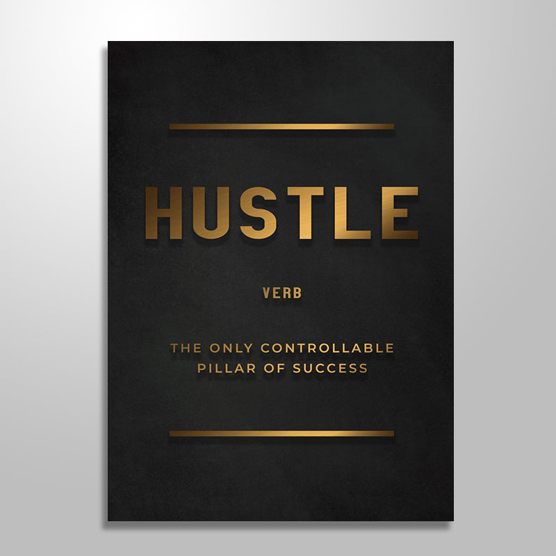 HUSTLE & GOLD freeshipping - Wall Agenda