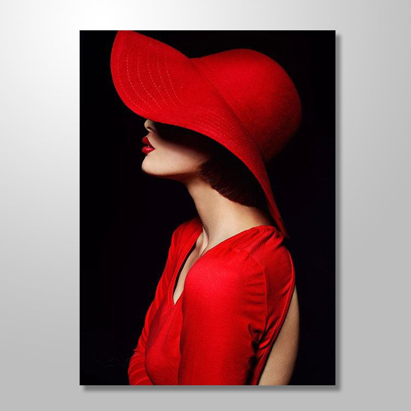 LADY IN RED freeshipping - Wall Agenda