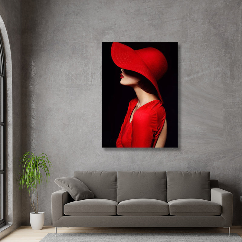 LADY IN RED freeshipping - Wall Agenda