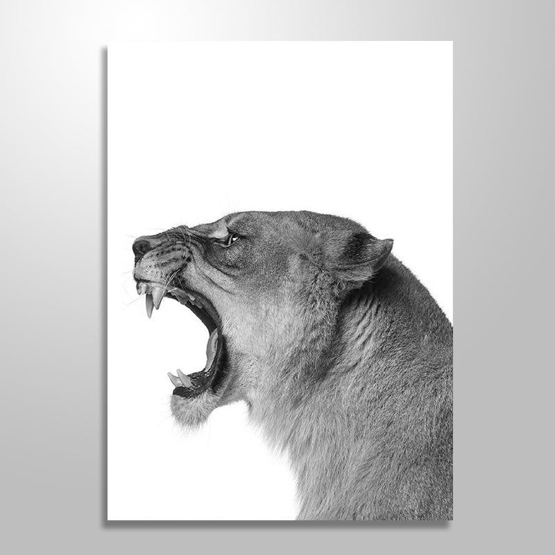 LIONESS PAINTING freeshipping - Wall Agenda