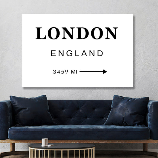 LONDON 3459 MI freeshipping - Wall Agenda