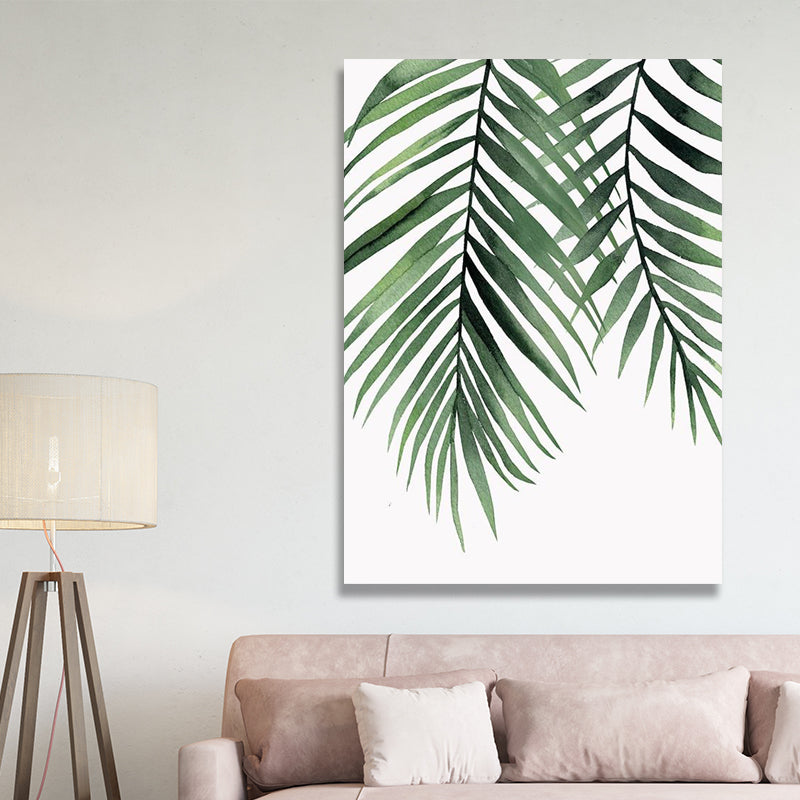 LONG LEAVES PAINTING freeshipping - Wall Agenda