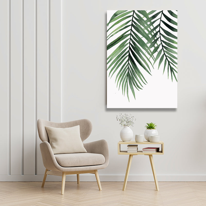 LONG LEAVES PAINTING freeshipping - Wall Agenda