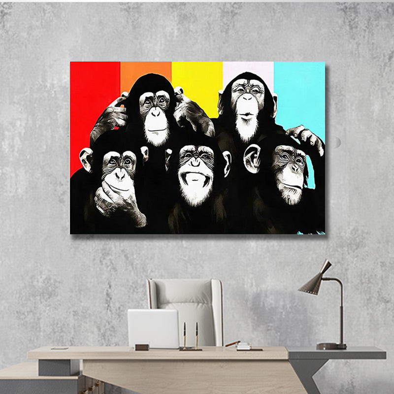 MONKEY SEE MONKEY DO freeshipping - Wall Agenda