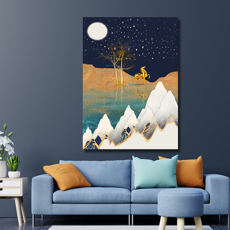 MOON AND MOUNTAIN freeshipping - Wall Agenda