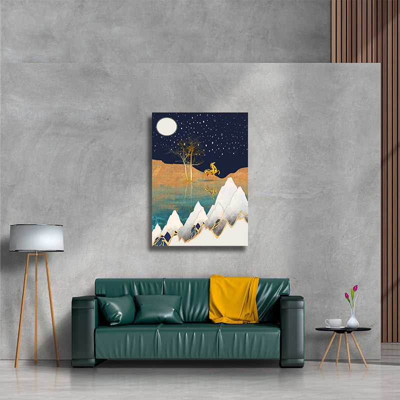 MOON AND MOUNTAIN freeshipping - Wall Agenda