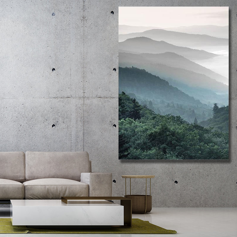 MOUNTAIN MIST PAINTING freeshipping - Wall Agenda