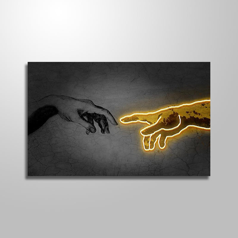 NEON HAND OF GOD freeshipping - Wall Agenda