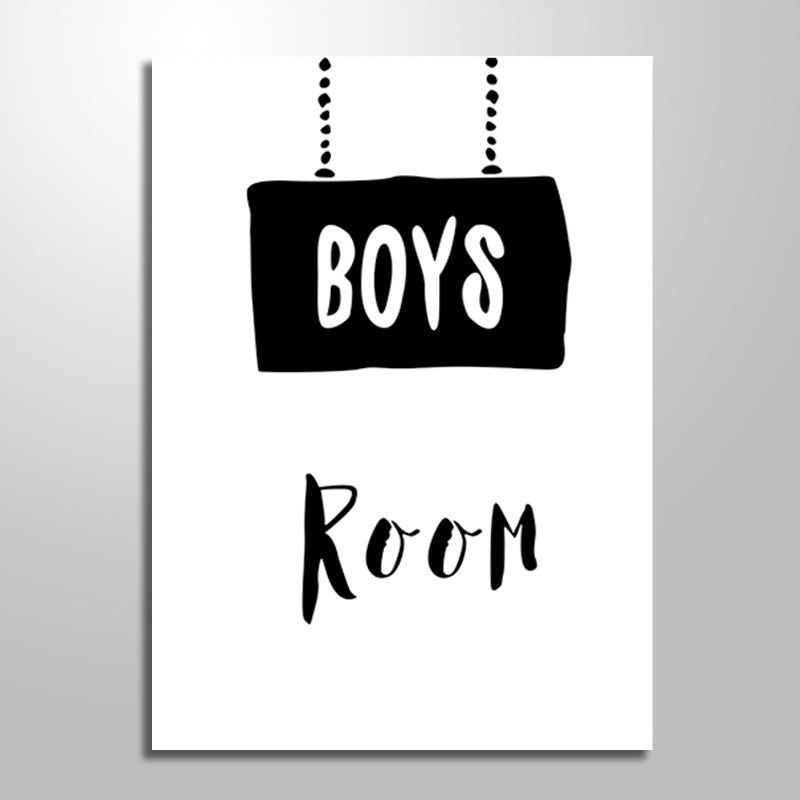 BOYS ROOM freeshipping - Wall Agenda