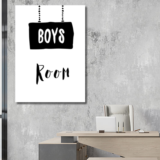 BOYS ROOM freeshipping - Wall Agenda