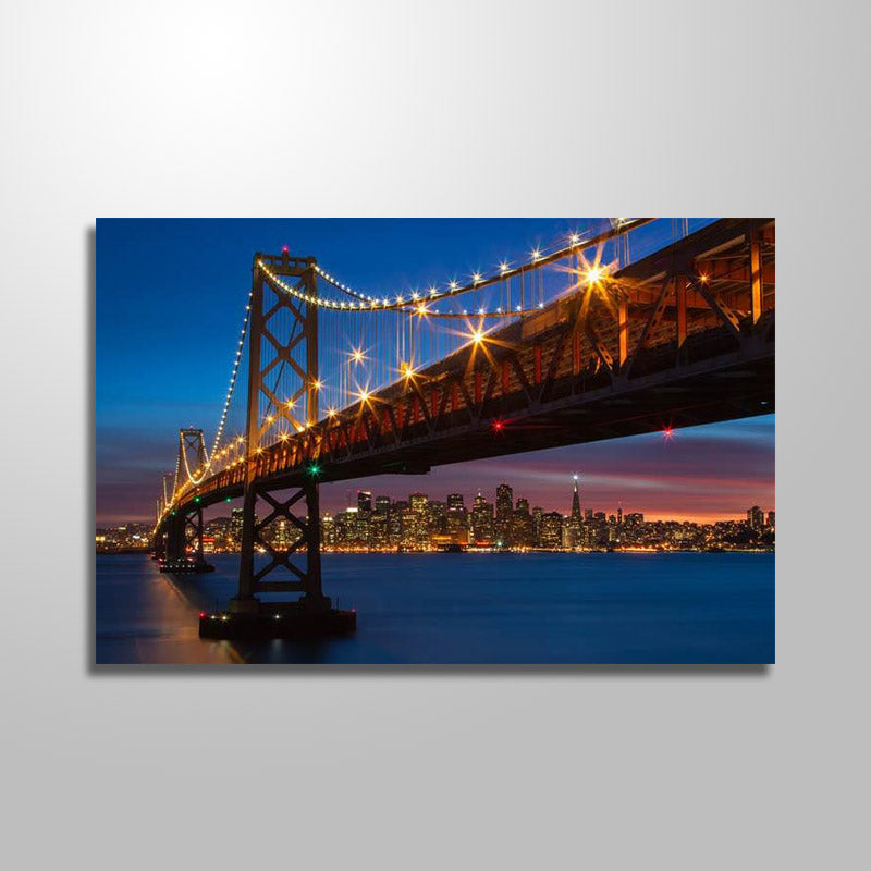 NEW GOLDEN GATE NIGHT freeshipping - Wall Agenda