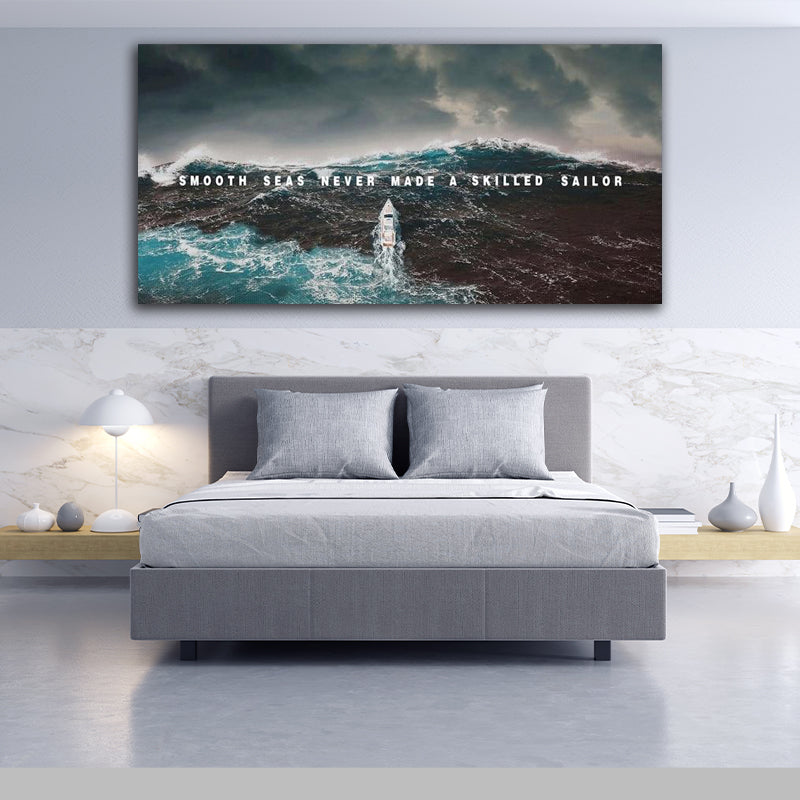 SMOOTH SEAS QUOTE freeshipping - Wall Agenda