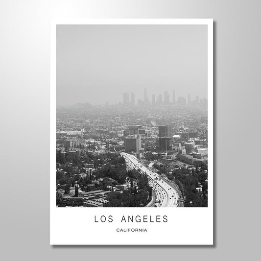 NORDIC STYLE LOS ANGELES CITY freeshipping - Wall Agenda