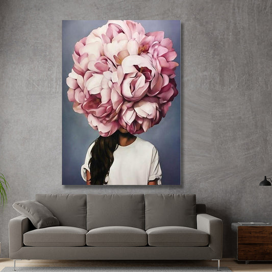 PINK FLOWER LADY mywallspace  15.99 Wall Agenda