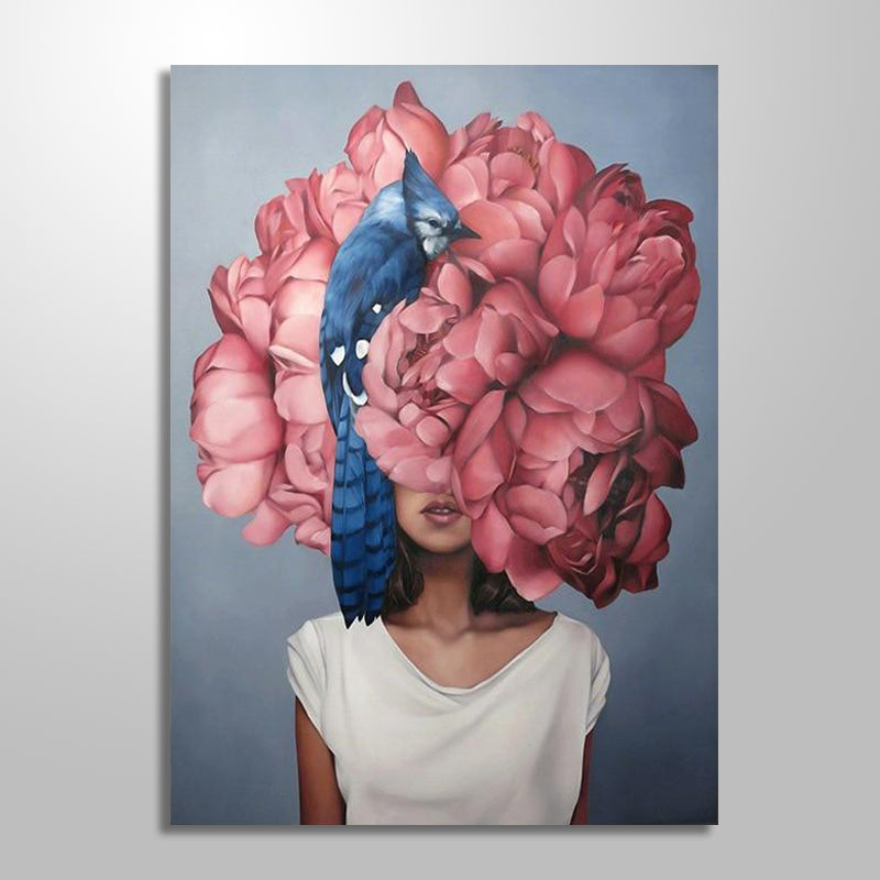 PINK FLOWER LADY mywallspace  15.99 Wall Agenda