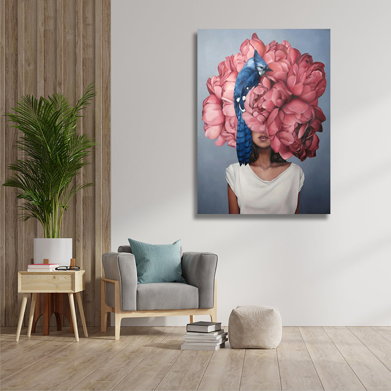 PINK FLOWER LADY mywallspace  15.99 Wall Agenda