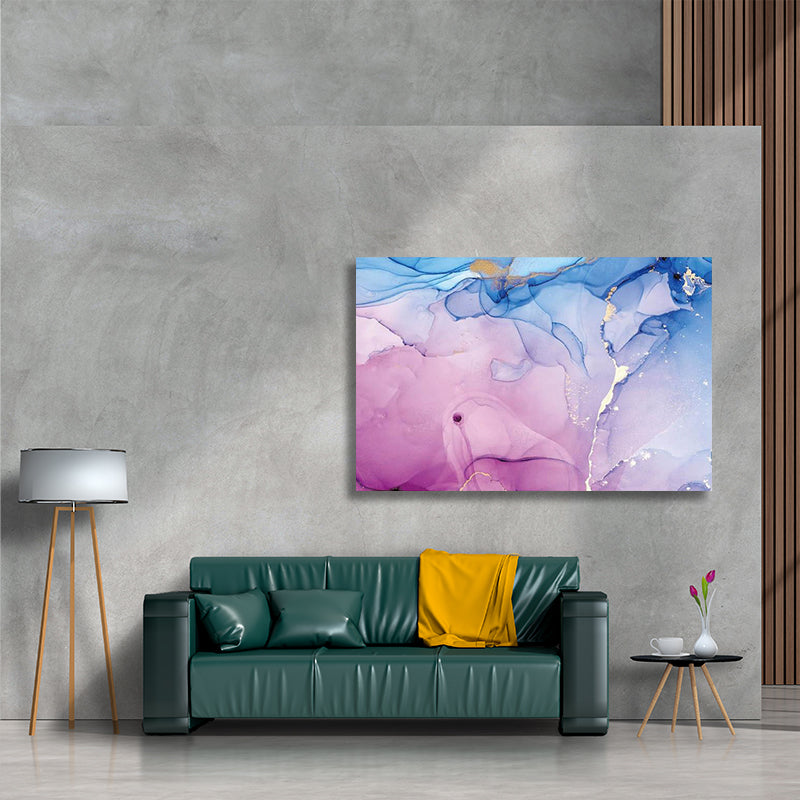 PINK MARBLE PAINTING freeshipping - Wall Agenda