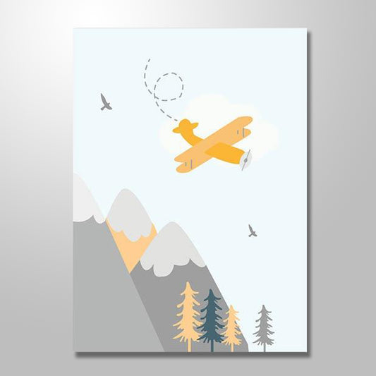 PLANE PAINTING freeshipping - Wall Agenda