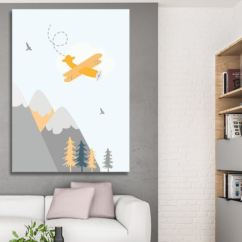 PLANE PAINTING freeshipping - Wall Agenda